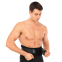 Пояс корсетний для спорту MUTE WAIST SUPPORT 9016 one size чорний-білий 4