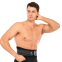 Пояс корсетний для спорту MUTE WAIST SUPPORT 9016 one size чорний-білий 5