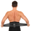 Пояс корсетний для спорту MUTE WAIST SUPPORT 9016 one size чорний-білий 7