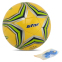 М'яч для футзалу STAR FB624-05 №4 PU клеєний жовтий-салатовий 3