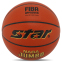 М'яч баскетбольний STAR NABA JUMBO FIBA BB337 №7 PU помаранчевий 0