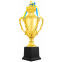Кубок спортивный наградной SP-Sport Triumph YK620A высота 43см золотой 2