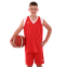 Форма баскетбольная майка и шорты Joma FINAL II 102849-602 5XS-2XL красный-белый 11