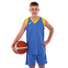 Форма баскетбольная майка и шорты Joma FINAL II 102849-709 5XS-2XL синий-желтый 11