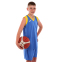 Форма баскетбольная майка и шорты Joma FINAL II 102849-709 5XS-2XL синий-желтый 12