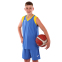 Форма баскетбольная майка и шорты Joma FINAL II 102849-709 5XS-2XL синий-желтый 13