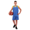 Форма баскетбольная майка и шорты Joma FINAL II 102849-709 5XS-2XL синий-желтый 18