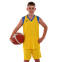 Форма баскетбольная майка и шорты Joma FINAL II 102849-907 5XS-2XL желтый-синий 7