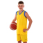 Форма баскетбольная майка и шорты Joma FINAL II 102849-907 5XS-2XL желтый-синий 8