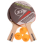 Набор для настольного тенниса DUNLOP MT-679211 2 ракетки 3 мяча 0
