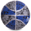 Мяч баскетбольный резиновый SPALDING NBA GRAFFITI Outdoor 83176Z №7 синий-серый 0
