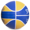 Мяч баскетбольный резиновый SPALDING NBA Team GLDEN Warriors 83515Z №7 синий-желтый 1