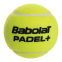 Мяч для падел тенниса BABOLAT PADEL X3 YELLOW BB501045-113 3шт салатовый 2