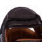 Шлем боксерский с бампером кожаный VELO BO-6636-BK M-XL черный 3