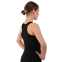 Майка для гимнастики и хореографии на широких бретелях из хлопка SP-Planeta DR-1404 размер 32-42 черный 4