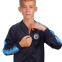 Костюм спортивний футбольний дитячий MANCHESTER CITY LIDONG LD-6113T-MC 26-32 темно-синій-блакитний 2