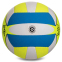 М'яч волейбольний LEGEND LG2125 №5 PU жовтий-синій-білий 1