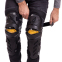 Захист коліна та гомілки SCOYCO ICE BREAKER K17 2шт чорний-жовтий 0