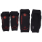 Комплект захисту SCOYCO SAFETY INNOVATION K18H18 (коліно, гомілка, передпліччя, лікоть) чорний-червоний 9