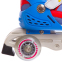 Роликовые коньки раздвижные с возможностью изменения положения колес детские KEPAI SK-321 размер 28-38 цвета в ассортименте 7