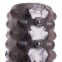 Ролер масажний циліндр (ролик мфр) заповнений піною 36см Grid Bubble Roller Zelart FI-5714 кольори в асортименті 14