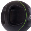 Мяч медицинский медбол с двумя ручками Zelart TA-7827-5 вес-5кг d-25см черный-салатовый 4