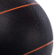 Мяч медицинский медбол с двумя ручками Zelart TA-7827-6 вес-6кг резина d-27,5см черный-оранжевый 3