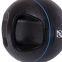 Мяч медицинский медбол с двумя ручками Zelart TA-7827-8 вес-8кг d-27,5см черный-бирюзовый 4