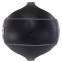М'яч медичний медбол із двома ручками Zelart TA-7827-9 вага-9кг d-27,5см чорний-сірий 2