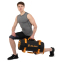 Мешок для кроссфита и фитнеса Zelart TA-7825-15 15кг оранжевый 14
