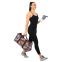 Сумка для йоги SP-Sport DoYourYoga Yoga bag FI-6971-1 сірий-помаранчевий 4