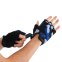 Перчатки для фитнеса и тренировок HARD TOUCH FG-002 XS-L черный-синий 2