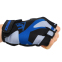 Перчатки для фитнеса и тренировок HARD TOUCH FG-002 XS-L черный-синий 6