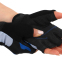 Перчатки для фитнеса и тренировок HARD TOUCH FG-002 XS-L черный-синий 7