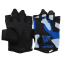 Перчатки для фитнеса и тренировок HARD TOUCH FG-002 XS-L черный-синий 11