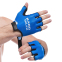 Перчатки для фитнеса и тренировок HARD TOUCH FG-004 S-XL черный-синий 8