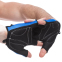 Перчатки для фитнеса и тренировок HARD TOUCH FG-004 S-XL черный-синий 9