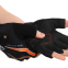 Перчатки для фитнеса и тренировок HARD TOUCH FG-005 S-XL черный-оранжевый 1