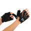 Перчатки для фитнеса и тренировок HARD TOUCH FG-005 S-XL черный-оранжевый 8
