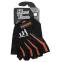 Перчатки для фитнеса и тренировок HARD TOUCH FG-005 S-XL черный-оранжевый 12