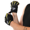 Рукавиці для фітнесу та тренувань HARD TOUCH FG-006 S-XL чорний-жовтий 3