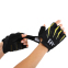 Перчатки для фитнеса и тренировок HARD TOUCH FG-006 S-XL черный-желтый 8