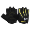 Перчатки для фитнеса и тренировок HARD TOUCH FG-006 S-XL черный-желтый 11