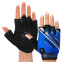 Перчатки для фитнеса и тренировок HARD TOUCH FG-007 XS-L черный-синий 4