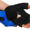 Перчатки для фитнеса и тренировок HARD TOUCH FG-007 XS-L черный-синий 6