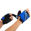 Перчатки для фитнеса и тренировок HARD TOUCH FG-007 XS-L черный-синий 7