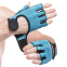 Перчатки для фитнеса и тренировок HARD TOUCH FG-008 XS-L черный-синий 8