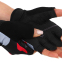 Перчатки для фитнеса и тренировок HARD TOUCH FG-009 XS-L черный-розовый 7
