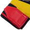 Воротарські рукавиці BARCELONA BALLONSTAR FB-2374-01 розмір 8-10 чорний-червоний-жовтий 2