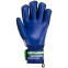 Перчатки вратарские SOCCERMAX GK-002 размер 8-10 синий-салатовый 0